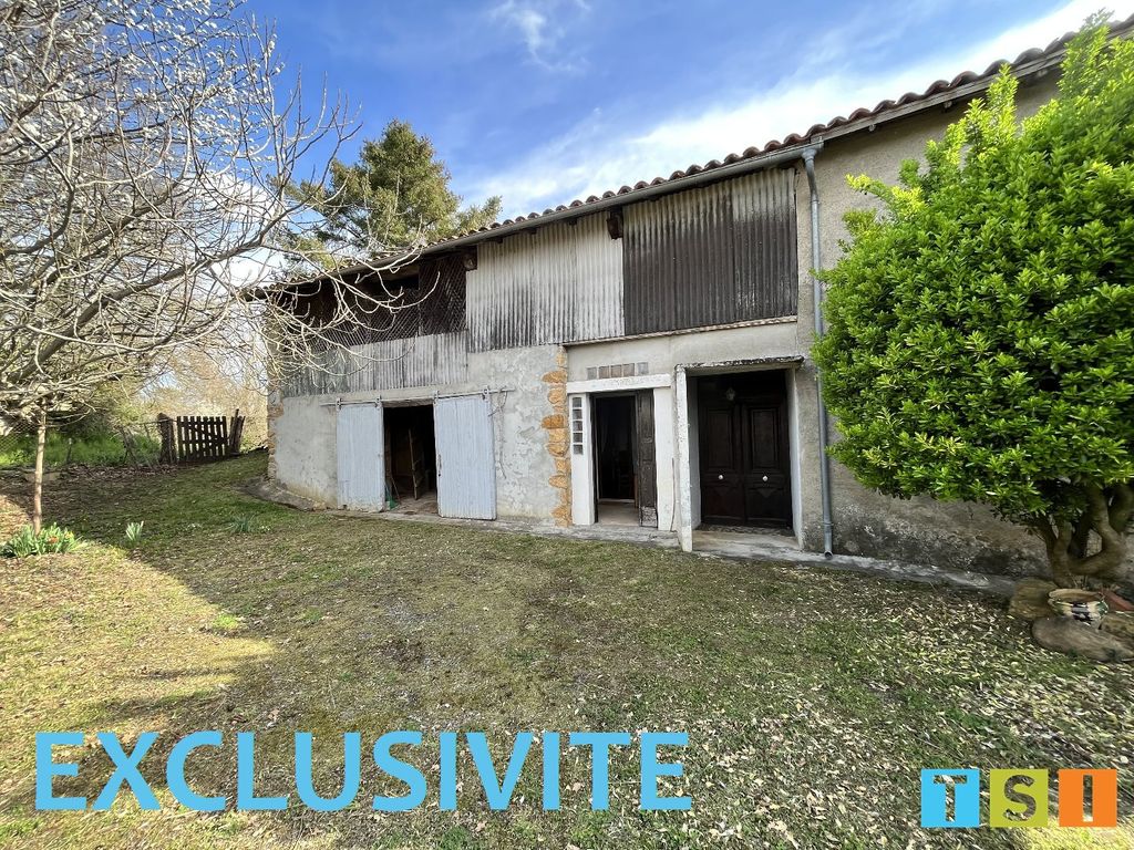 Achat maison à vendre 3 chambres 137 m² - Villeneuve-Lécussan