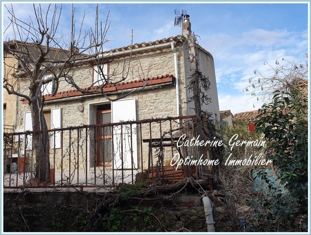 Achat maison à vendre 2 chambres 52 m² - Laure-Minervois