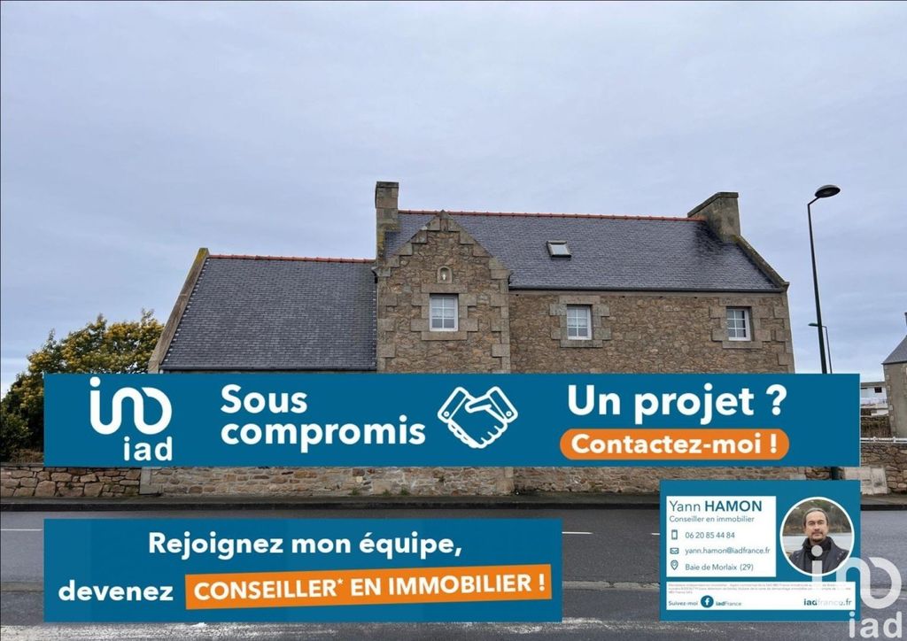 Achat maison à vendre 4 chambres 123 m² - Saint-Pol-de-Léon