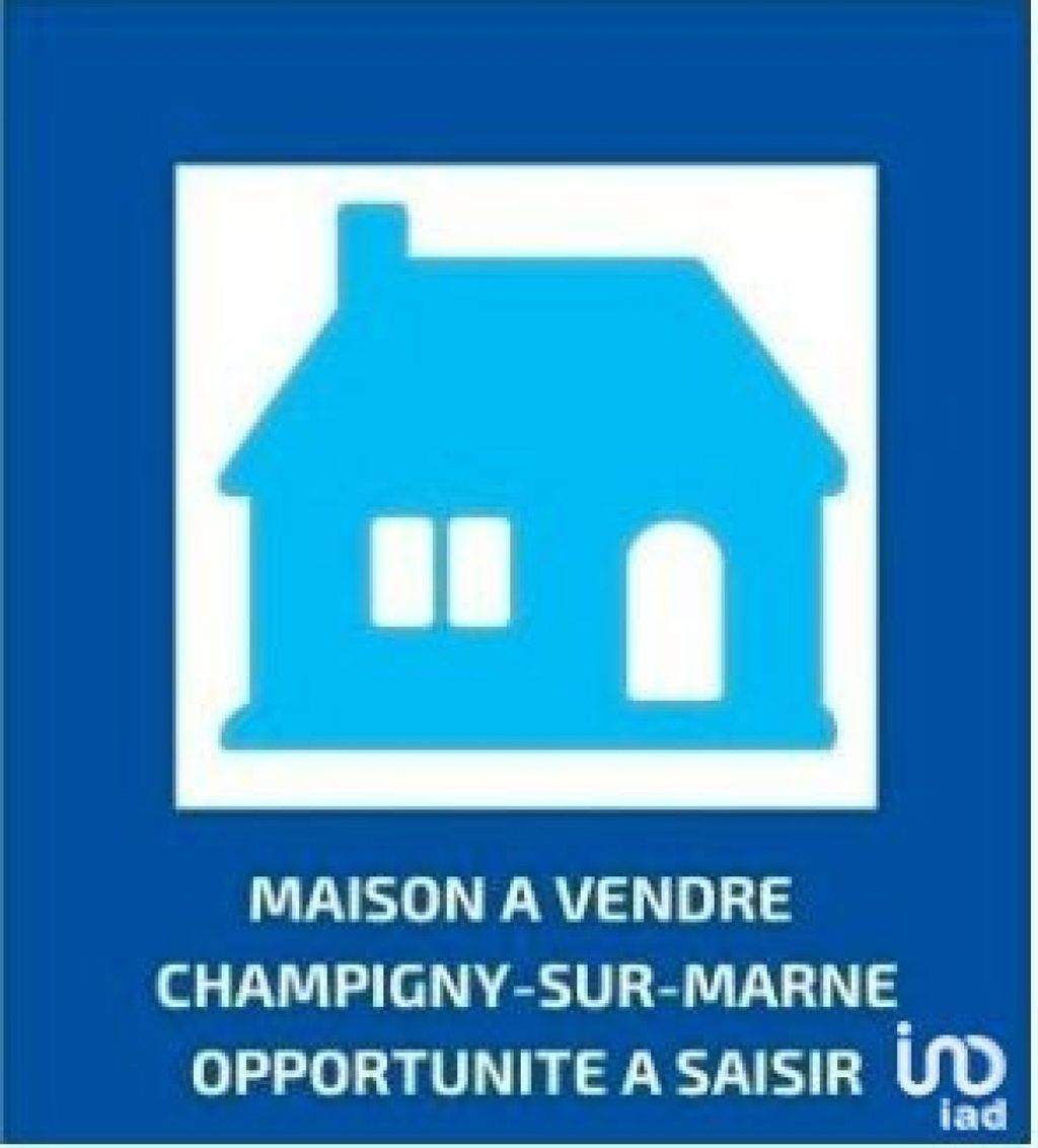 Achat maison à vendre 4 chambres 110 m² - Champigny-sur-Marne