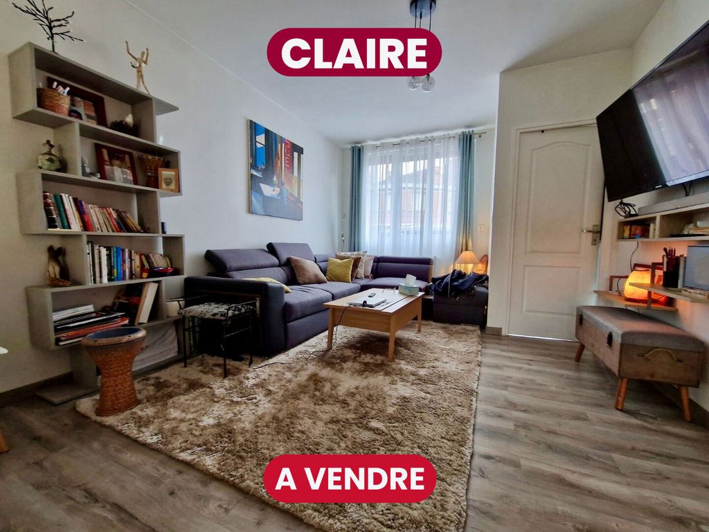 Achat maison à vendre 3 chambres 88 m² - Lille