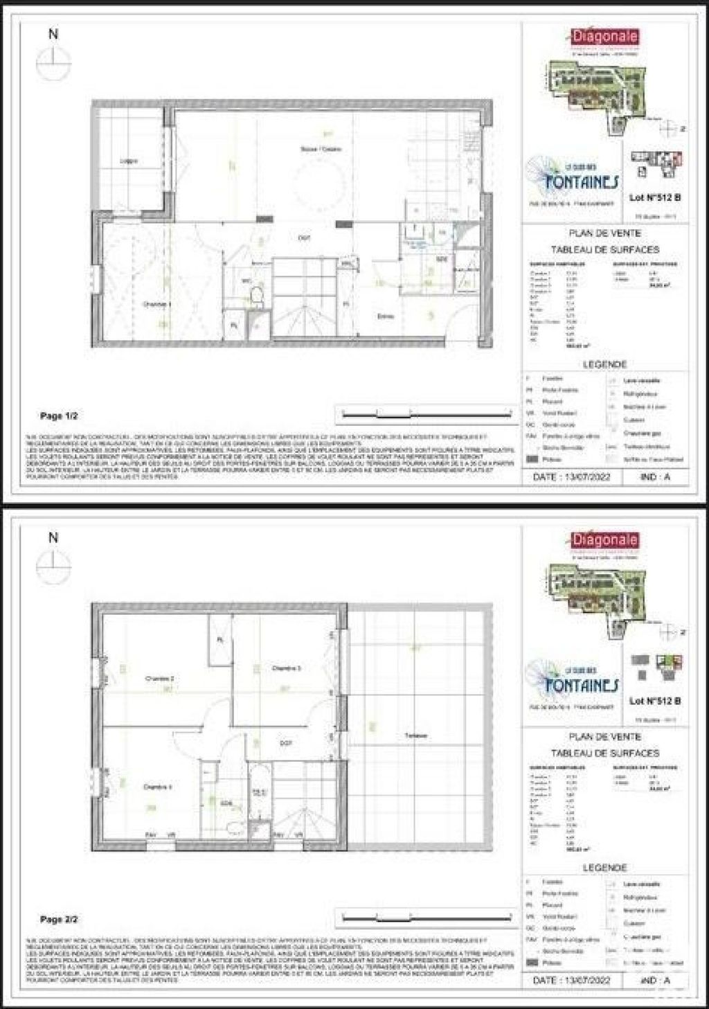 Achat appartement à vendre 5 pièces 102 m² - Dampmart