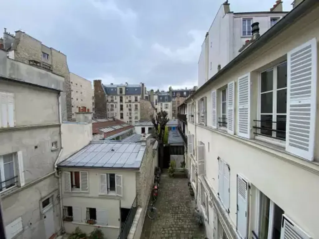 Achat studio à vendre 16 m² - Paris 17ème arrondissement