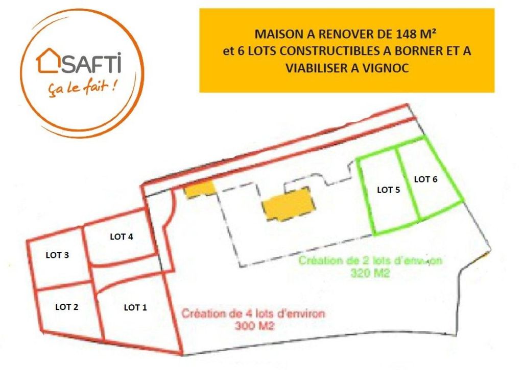 Achat maison à vendre 4 chambres 148 m² - Vignoc