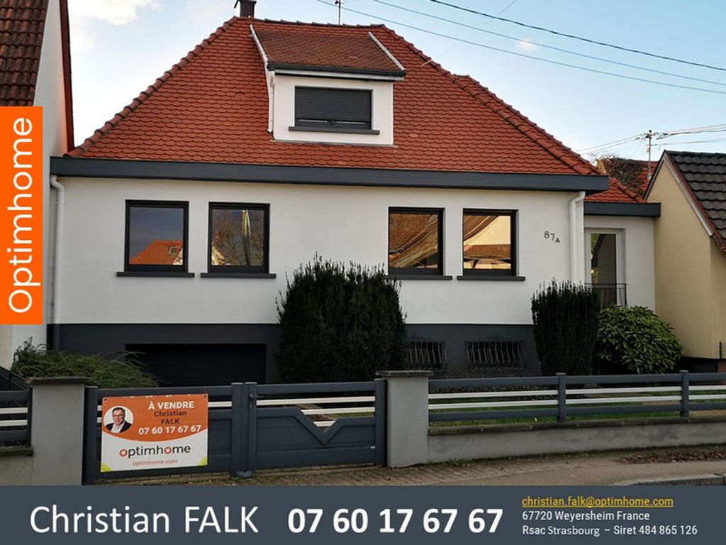 Achat maison à vendre 4 chambres 148 m² - Weyersheim