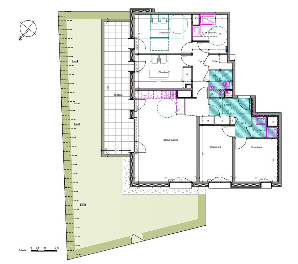 Achat appartement à vendre 5 pièces 108 m² - Thonon-les-Bains