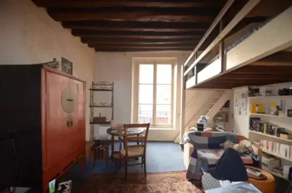 Achat duplex à vendre 1 pièce 30 m² - Paris 5ème arrondissement
