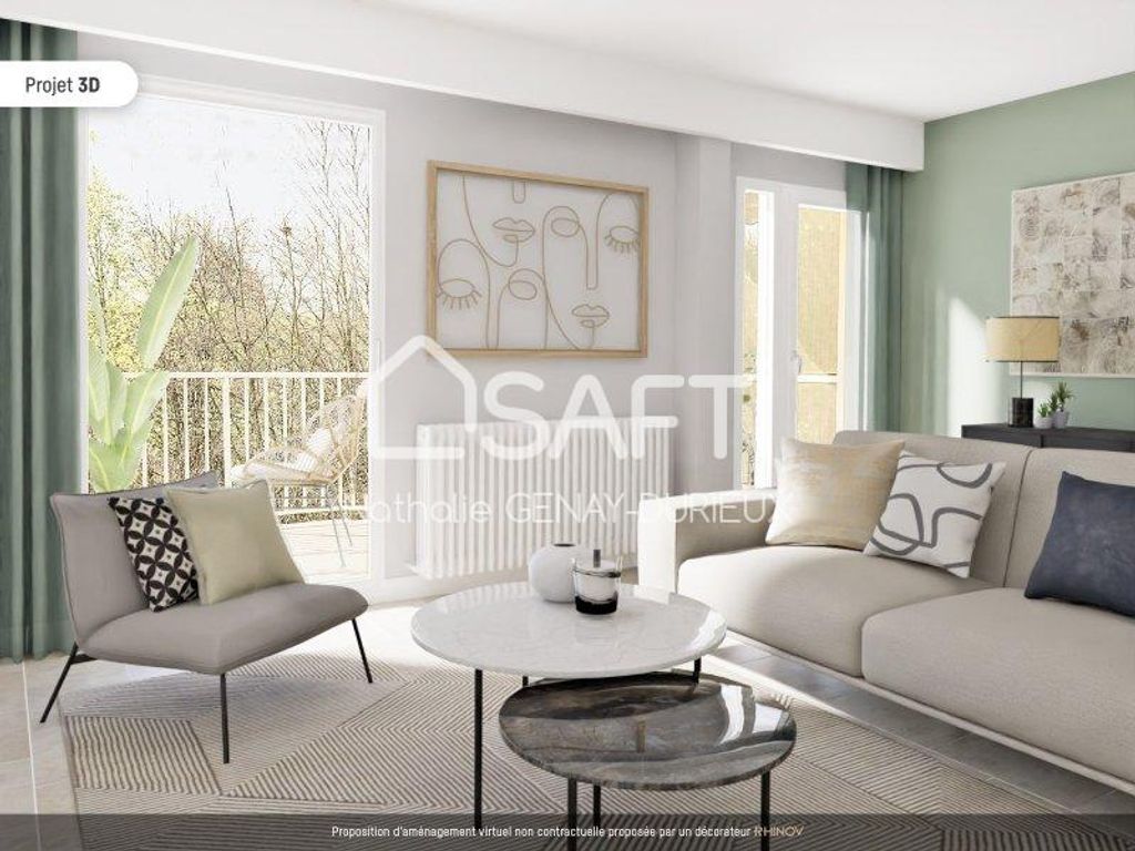 Achat appartement à vendre 2 pièces 62 m² - Tassin-la-Demi-Lune