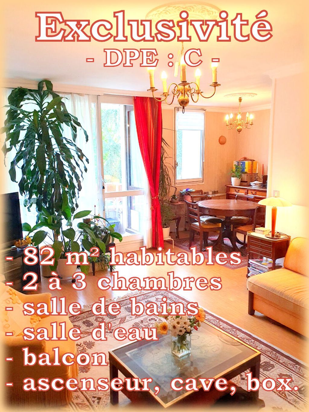 Achat appartement à vendre 5 pièces 82 m² - Le Raincy