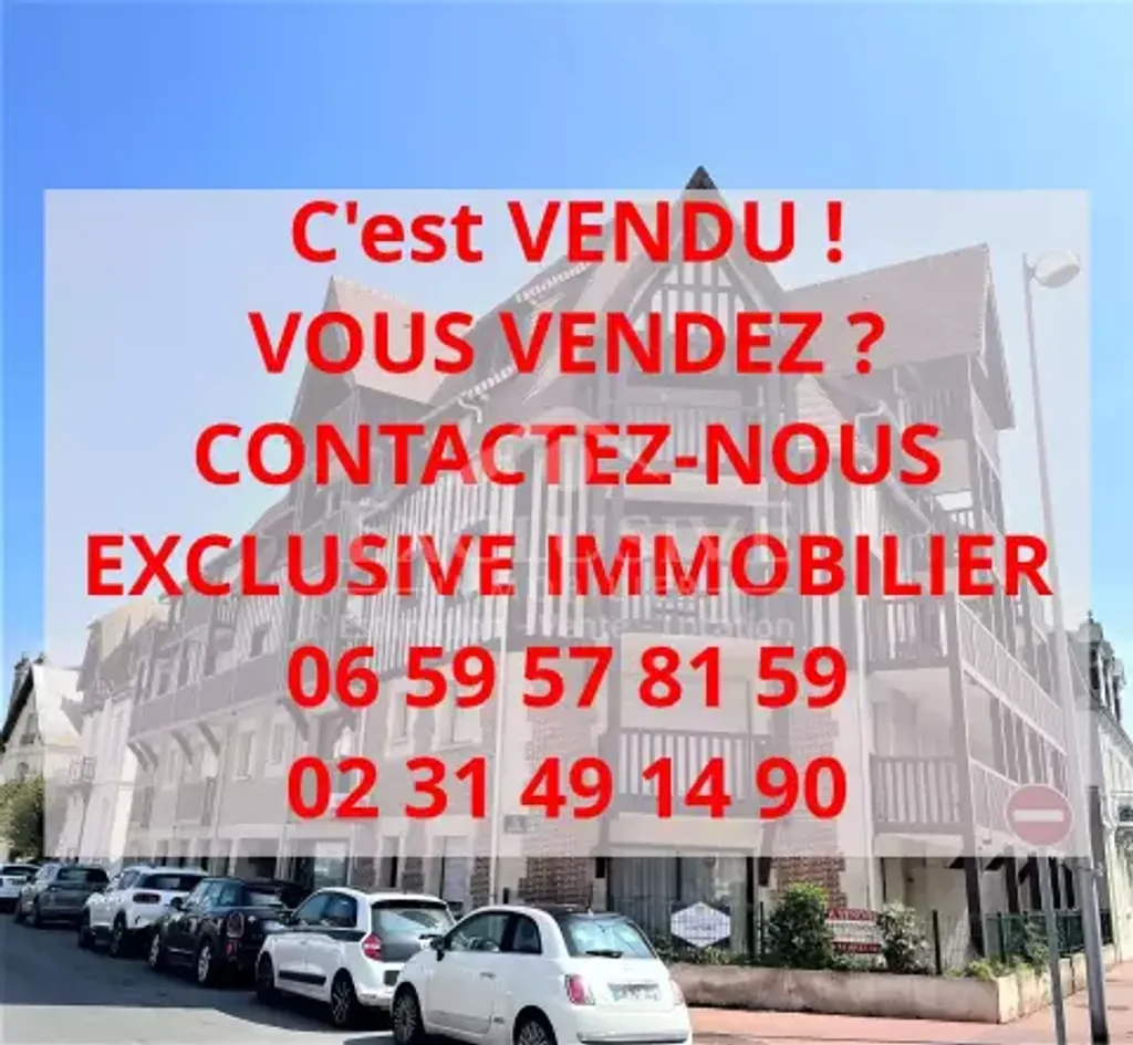 Achat appartement à vendre 3 pièces 72 m² - Deauville