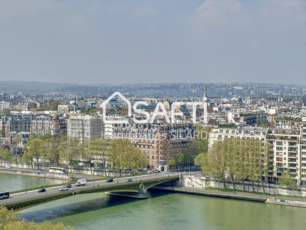 Achat appartement à vendre 4 pièces 98 m² - Paris 15ème arrondissement