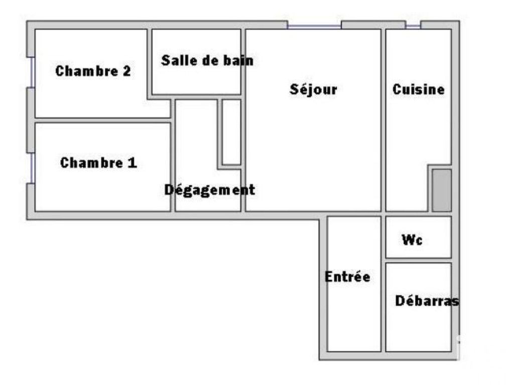 Achat appartement à vendre 4 pièces 73 m² - Paris 13ème arrondissement