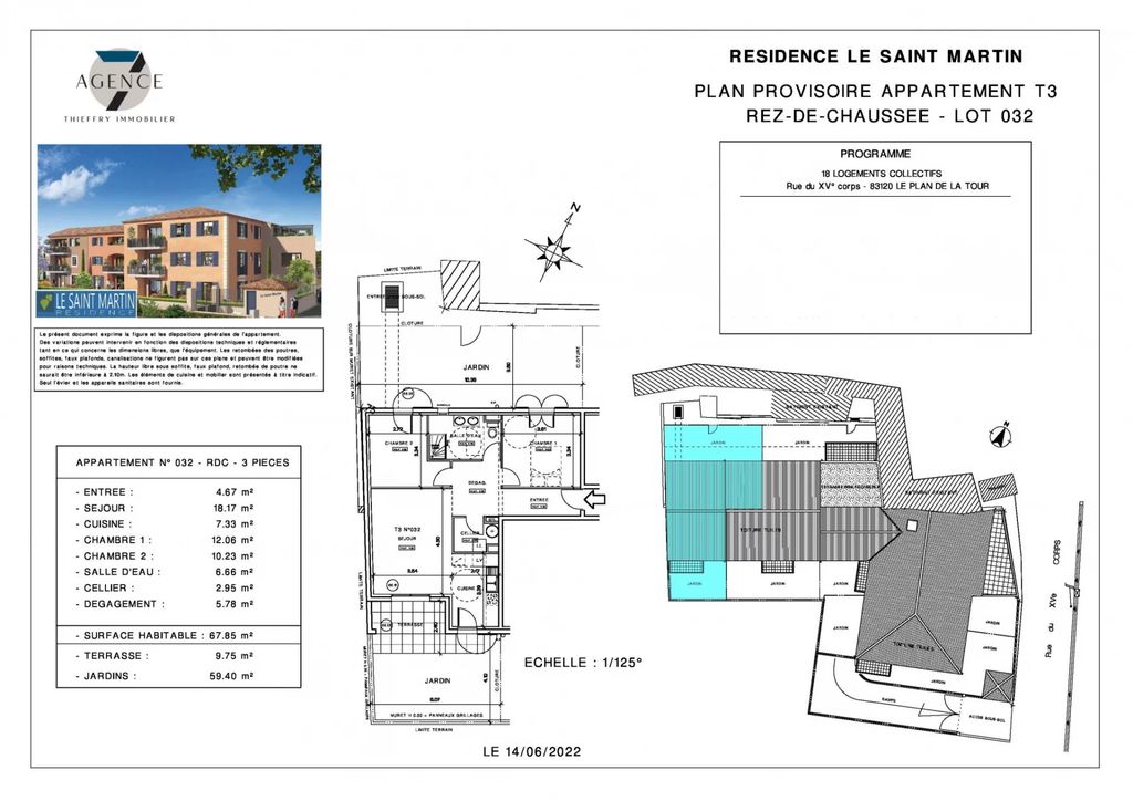 Achat appartement 3 pièce(s) Le Plan-de-la-Tour