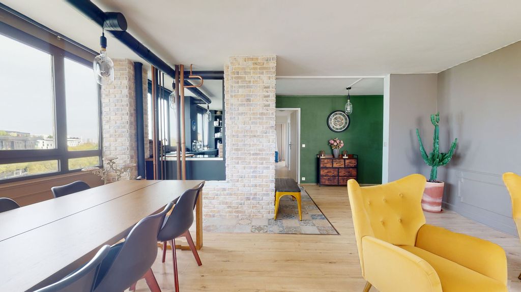 Achat appartement à vendre 4 pièces 74 m² - Paris 15ème arrondissement