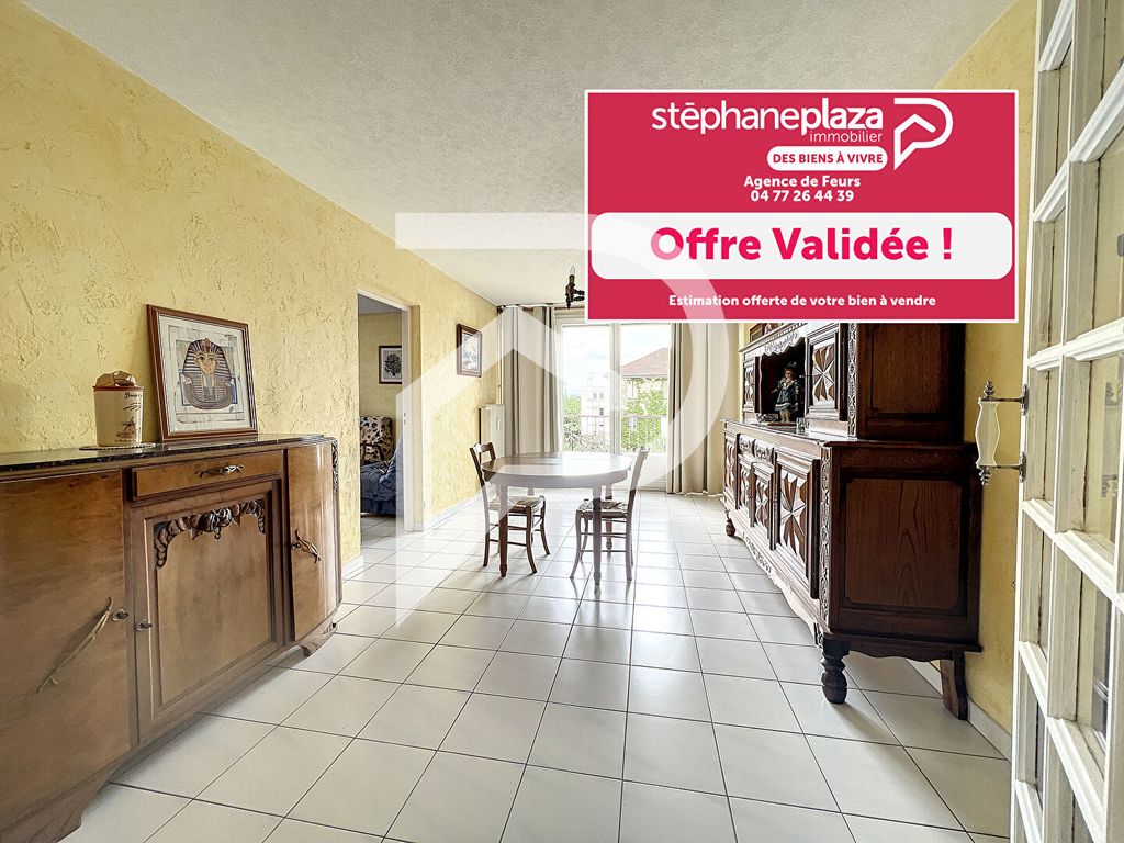 Achat appartement à vendre 4 pièces 83 m² - Feurs