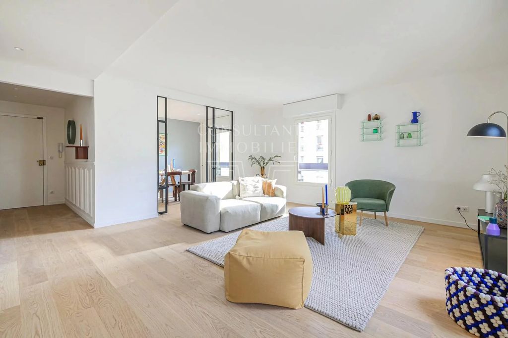 Achat appartement à vendre 4 pièces 75 m² - Paris 15ème arrondissement