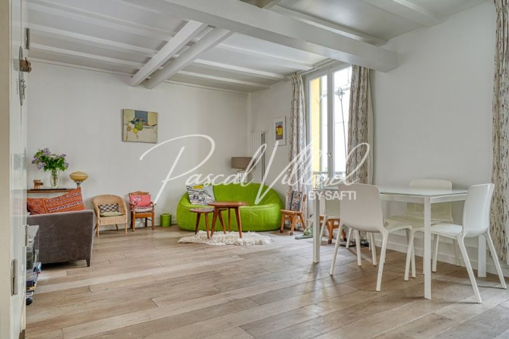 Achat duplex à vendre 3 pièces 78 m² - Paris 14ème arrondissement