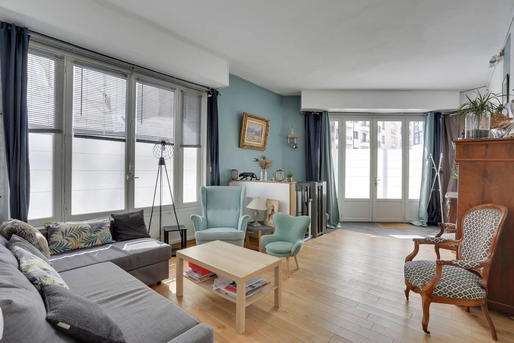 Achat souplex à vendre 4 pièces 89 m² - Paris 20ème arrondissement