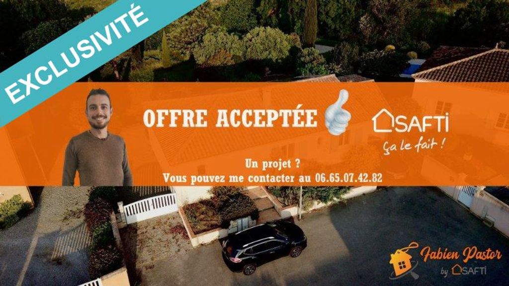 Achat maison à vendre 3 chambres 113 m² - Saint-Nazaire-d'Aude