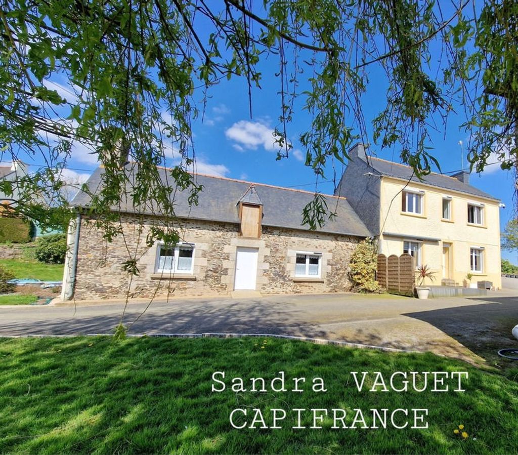 Achat maison à vendre 4 chambres 157 m² - Noyal-Pontivy