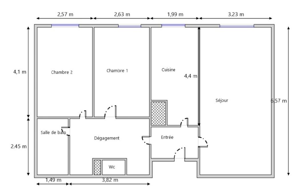 Achat appartement 3 pièce(s) Asnières-sur-Seine