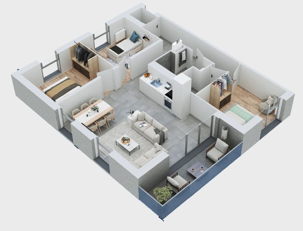 Achat appartement 4 pièces 76 m² - Jacob-Bellecombette