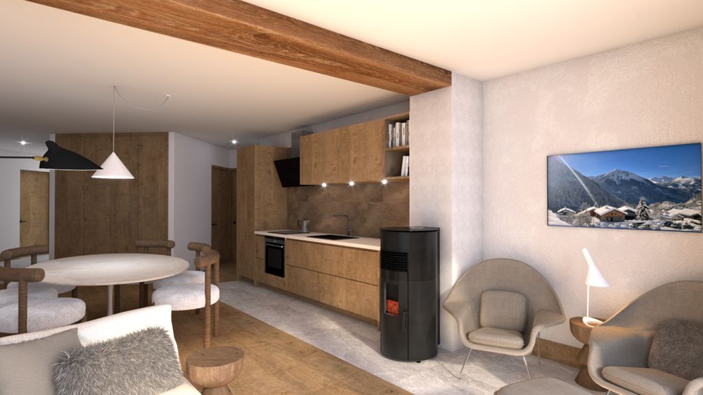 Achat appartement 3 pièces 70 m² - Champagny-en-Vanoise