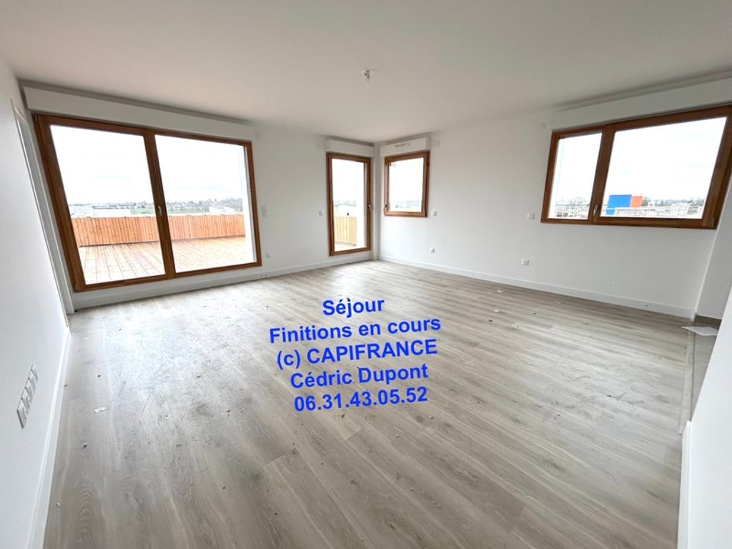 Achat appartement à vendre 5 pièces 103 m² - Bussy-Saint-Georges