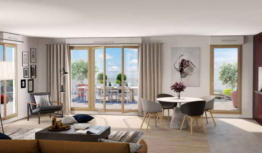 Achat appartement à vendre 5 pièces 103 m² - Bussy-Saint-Georges