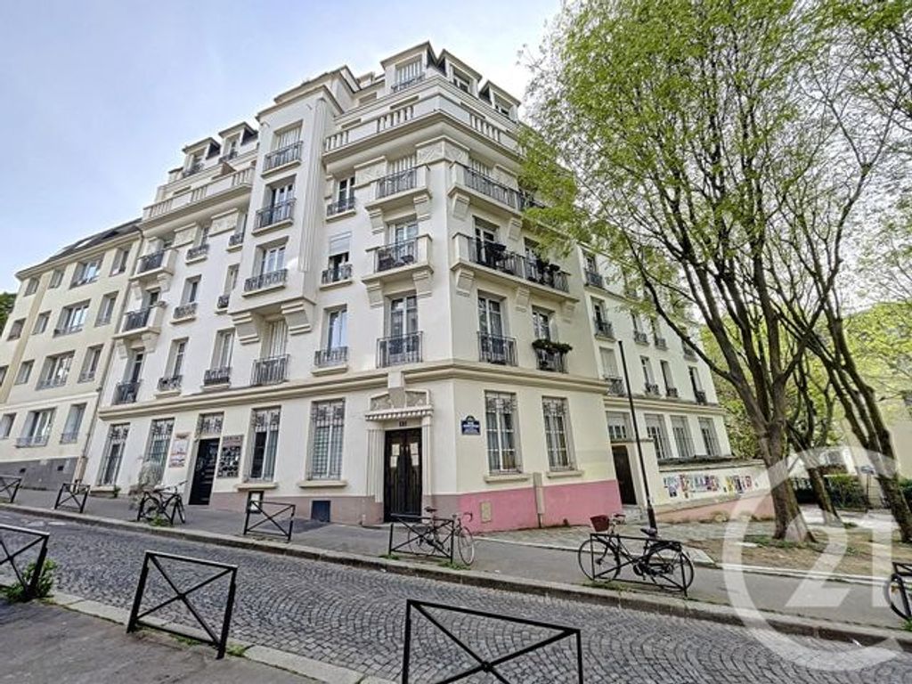 Achat studio 12 m² - Paris 20ème arrondissement