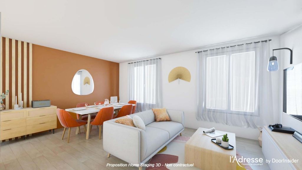 Achat appartement à vendre 4 pièces 81 m² - Paris 19ème arrondissement