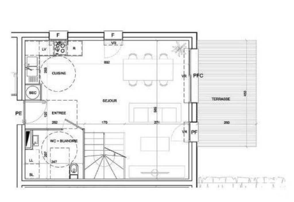 Achat duplex 4 pièces 78 m² - Saint-Hilarion