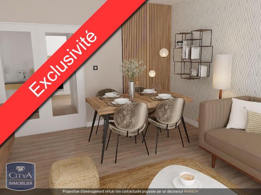 Achat appartement 3 pièces 52 m² - Bourges