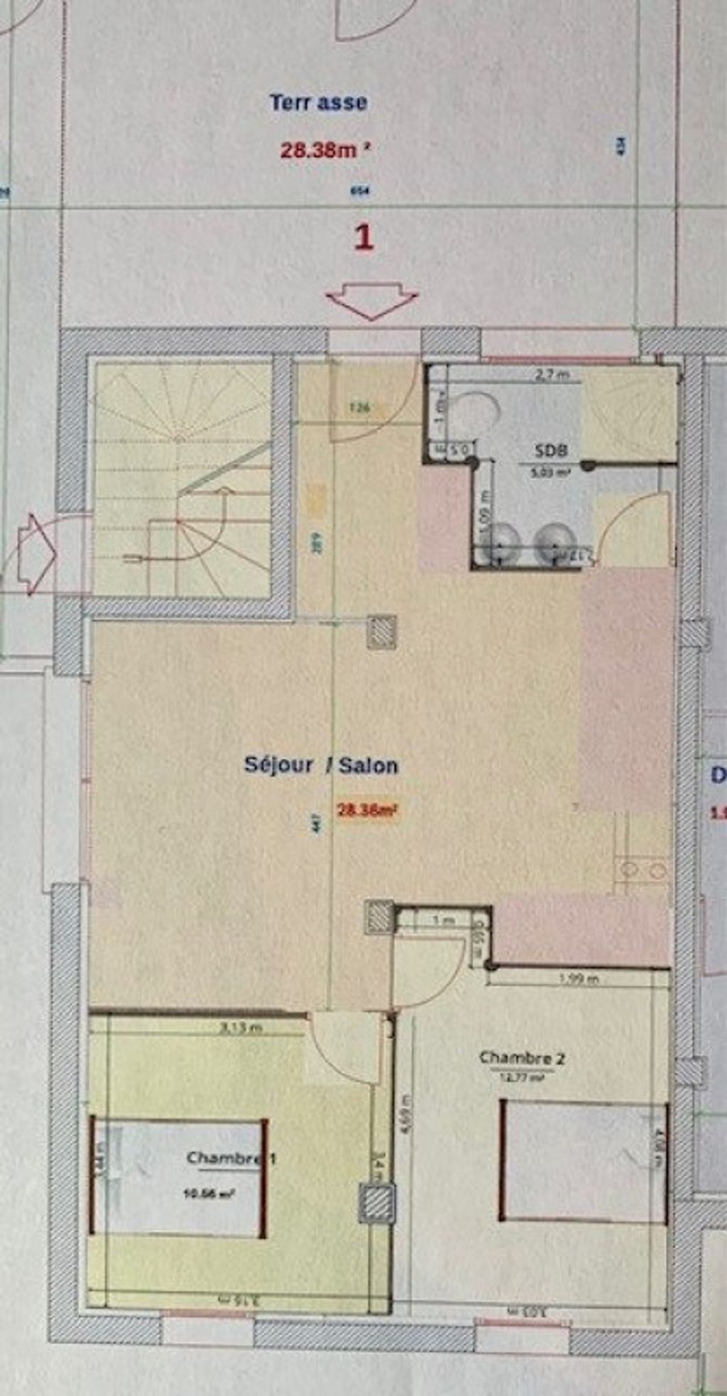 Achat appartement à vendre 3 pièces 59 m² - Mollégès