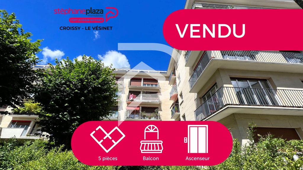 Achat appartement à vendre 5 pièces 95 m² - Le Vésinet