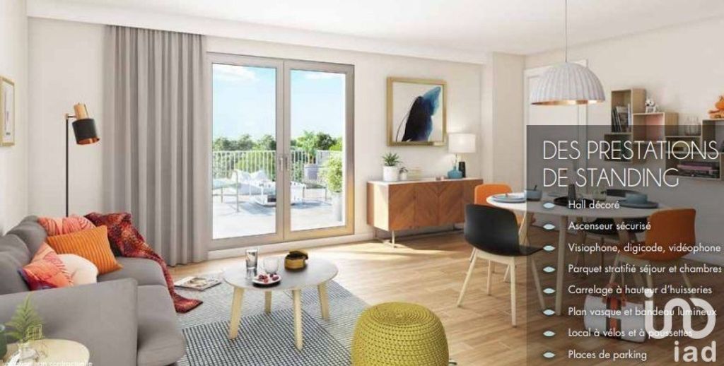 Achat appartement à vendre 4 pièces 71 m² - Beaumont-sur-Oise