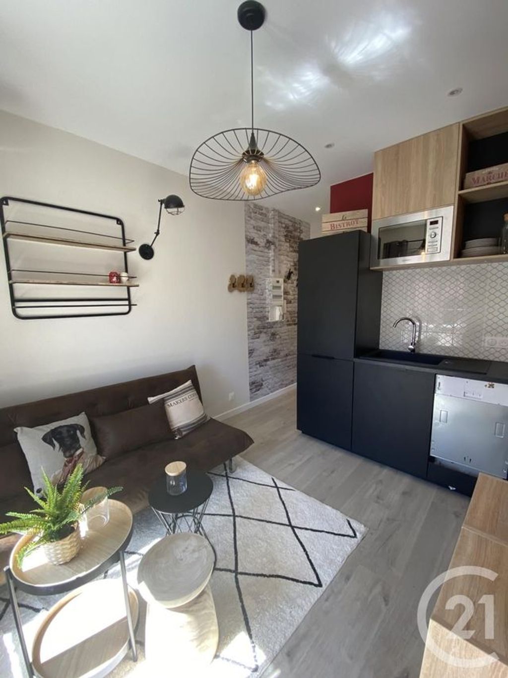 Achat duplex 2 pièces 53 m² - Lyon 3ème arrondissement