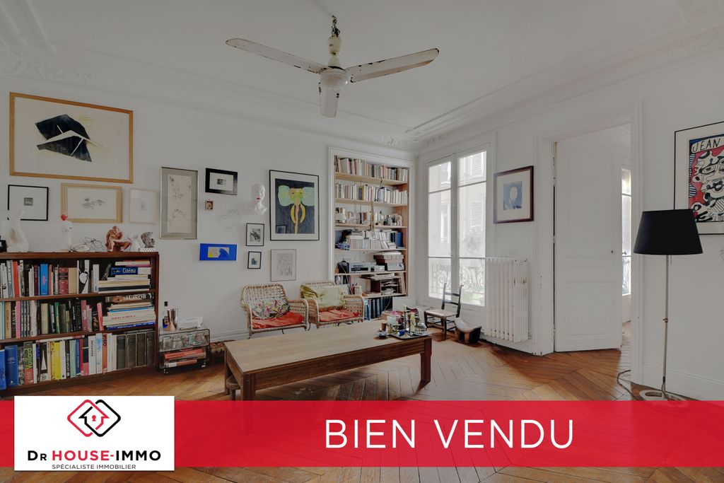 Achat appartement à vendre 4 pièces 84 m² - Paris 9ème arrondissement