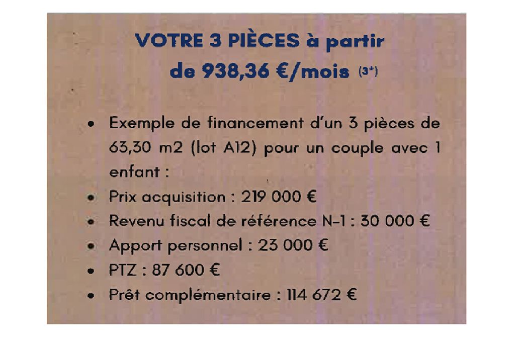 Achat appartement 3 pièce(s) Villeneuve-le-Roi