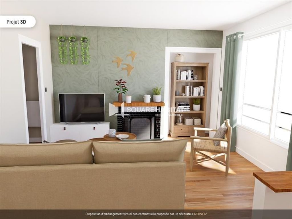 Achat appartement à vendre 3 pièces 73 m² - Saint-Nazaire