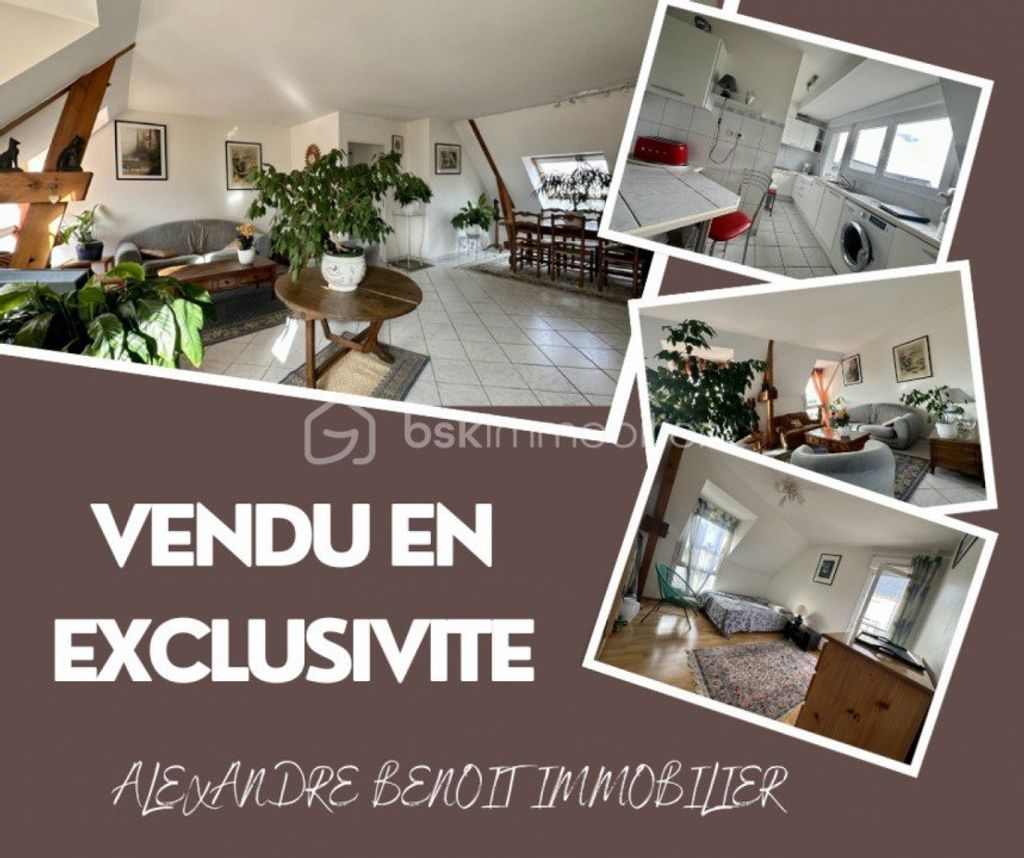 Achat triplex à vendre 3 pièces 90 m² - Amiens