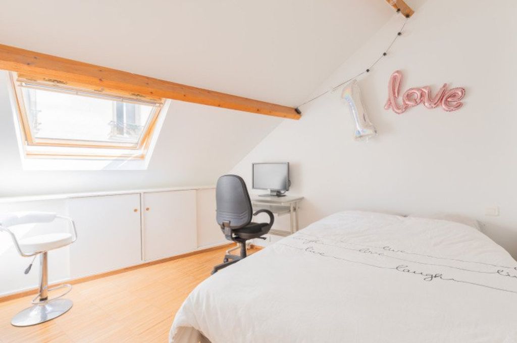 Achat duplex à vendre 5 pièces 103 m² - Paris 20ème arrondissement