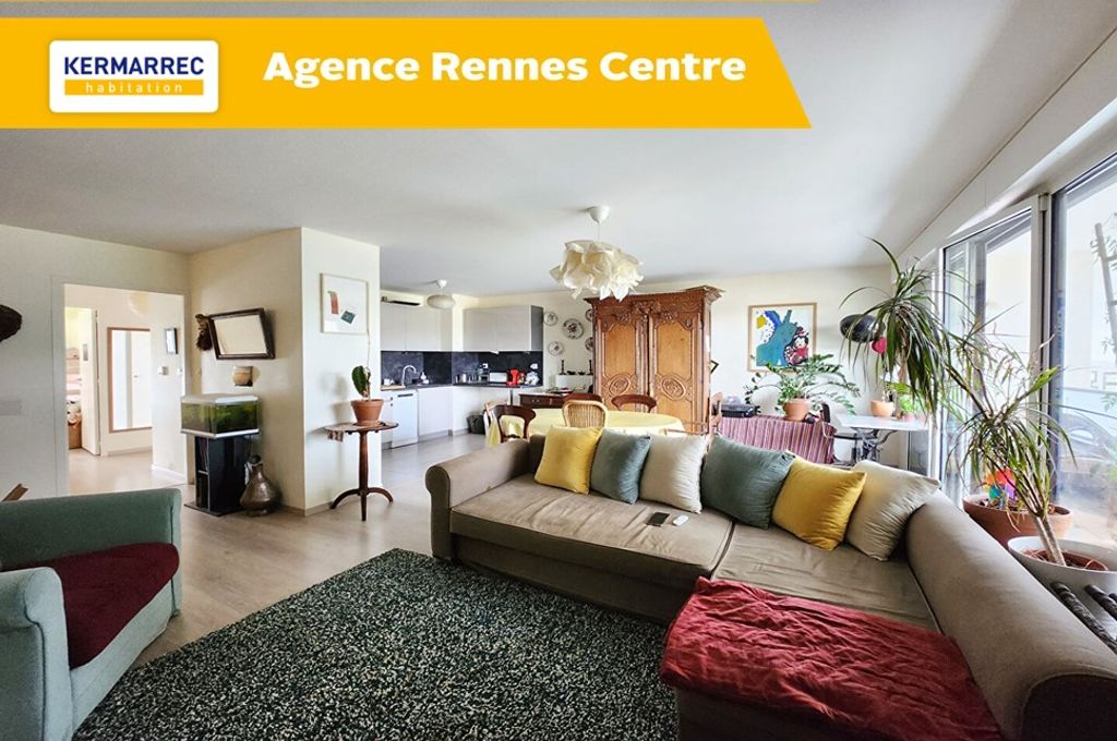 Achat appartement à vendre 3 pièces 76 m² - Rennes