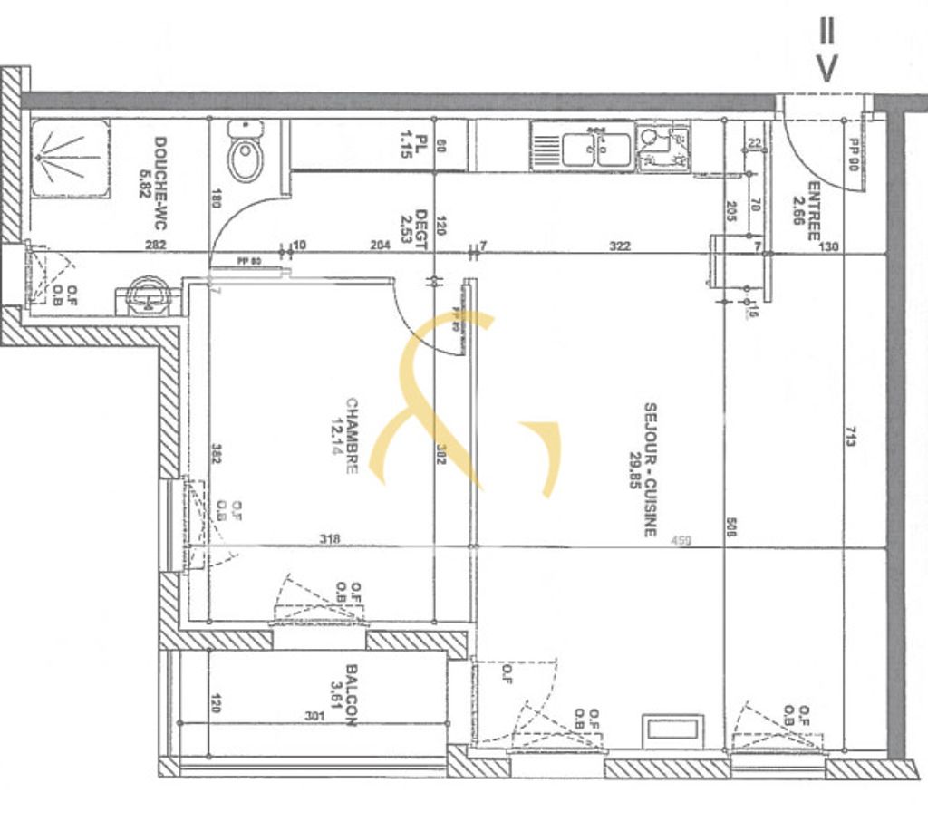 Achat appartement à vendre 2 pièces 54 m² - Thionville