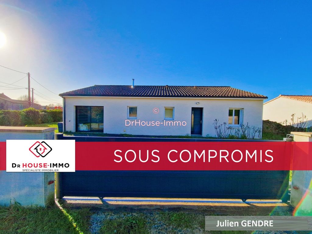Achat maison à vendre 3 chambres 124 m² - Saint-Martin-lès-Melle