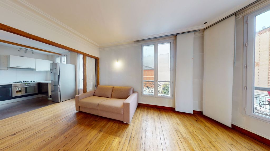 Achat appartement à vendre 2 pièces 45 m² - Saint-Ouen