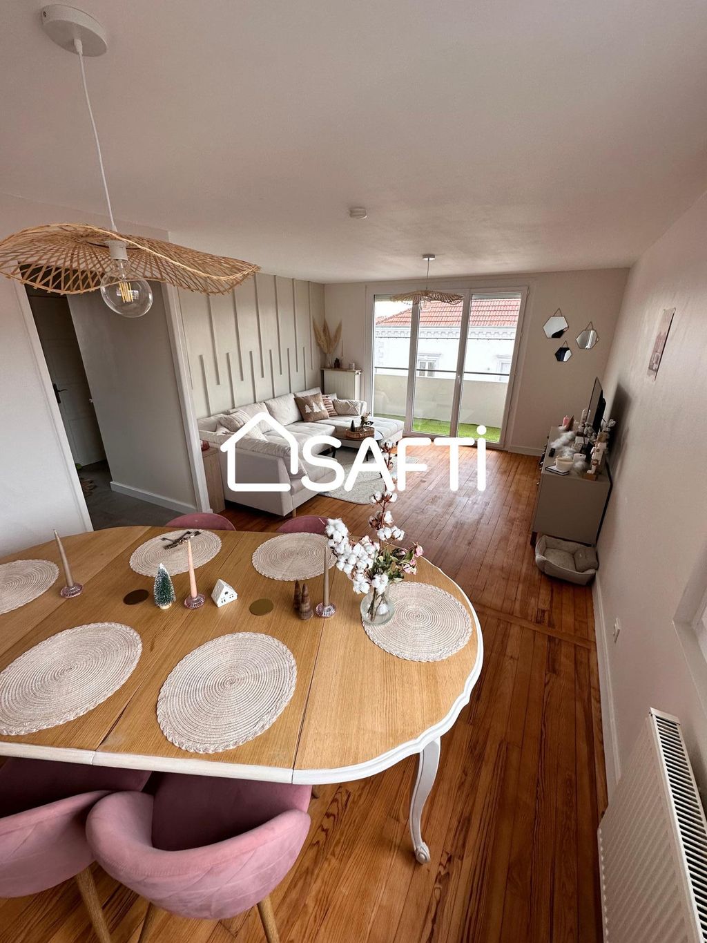Achat appartement à vendre 3 pièces 66 m² - Riorges
