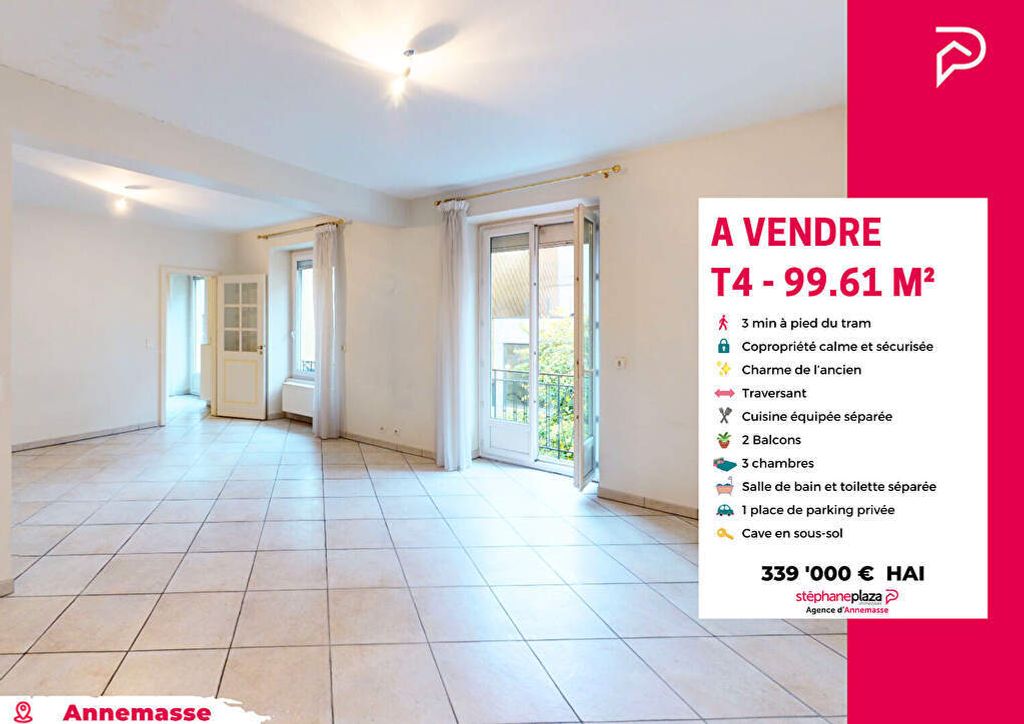 Achat appartement 4 pièce(s) Annemasse