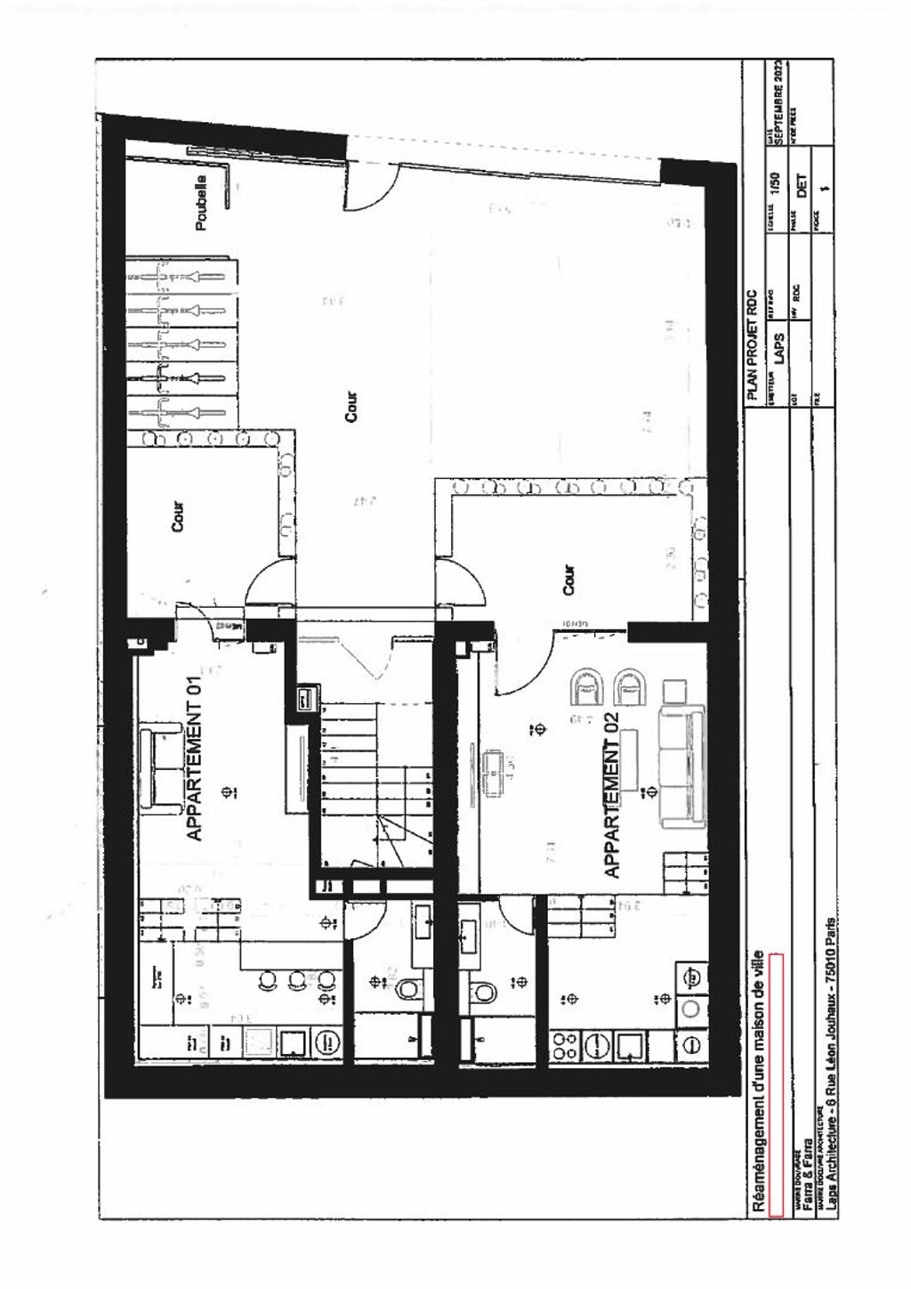 Achat loft à vendre 1 pièce 41 m² - Suresnes