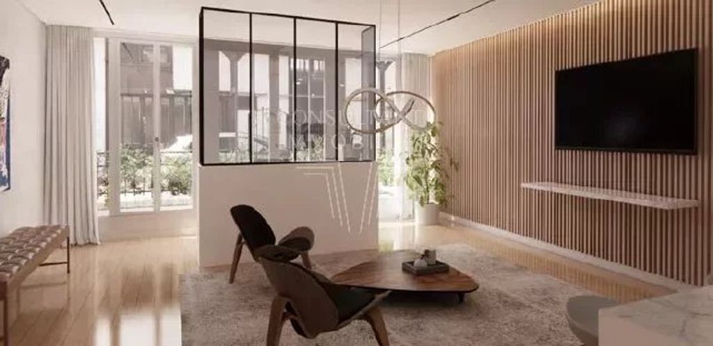 Achat duplex à vendre 3 pièces 93 m² - Paris 16ème arrondissement